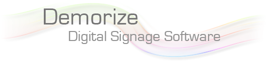 Demorize Digital Signage Software